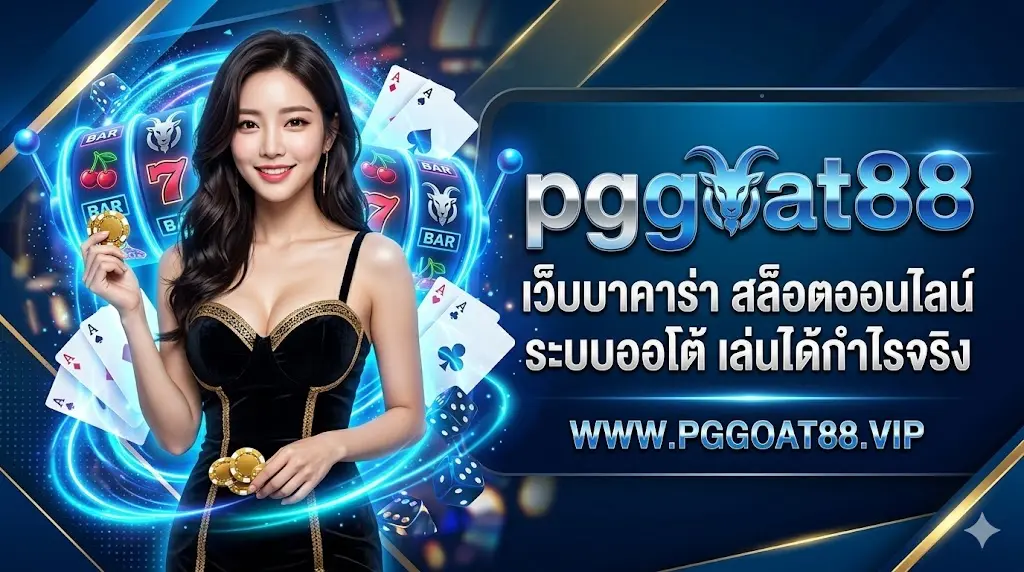 pggoat88 เว็บบาคาร่า สล็อตออนไลน์ ระบบออโต้ เล่นได้กำไรจริง